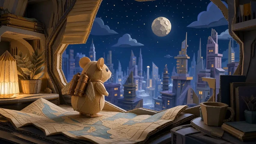 Paper Stop-Motion Workflow cover